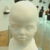 Head of a baby image