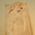 Grave stele with relief image