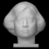 Head of a girl image