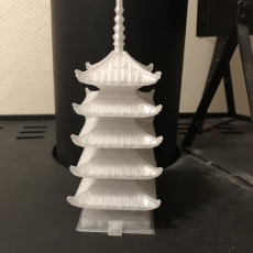Picture of print of Yasaka Pagoda - Kyoto, Japan