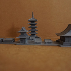 Picture of print of Asakusa Senso-ji Temple
