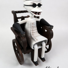 Picture of print of Dr. Finkelstein - The Nightmare Before Christmas