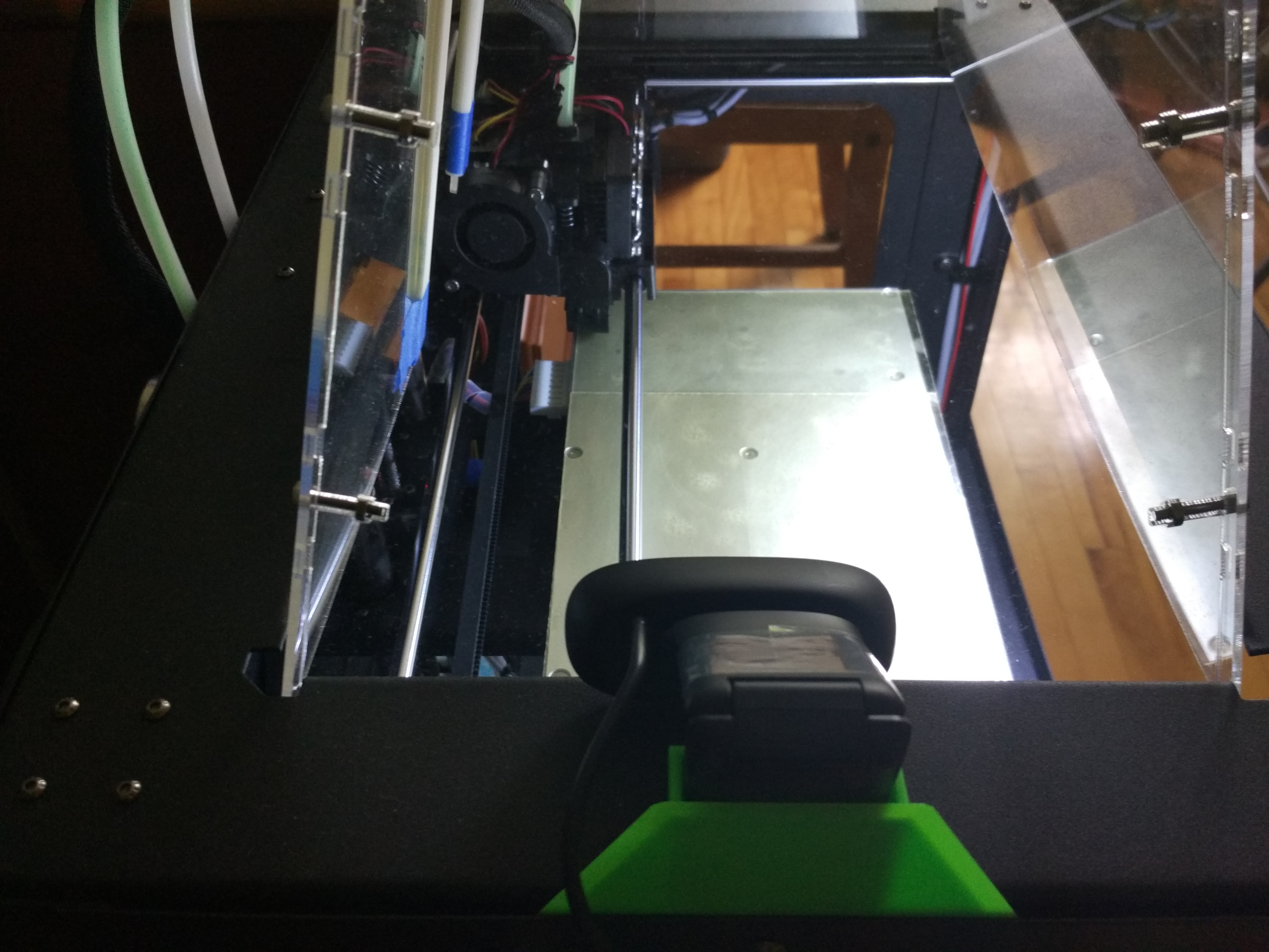 Logitech C270 mount for Makerbot Replicator Dual, FlashForge Creator Pro, QIDI Tech I