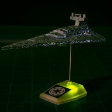 Picture of print of Imperial Star Destroyer Class II