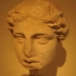 Colossal head of a goddess image