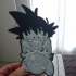 Dibujo 3D Son Goku   (BOLA DE DRAGÓN) image