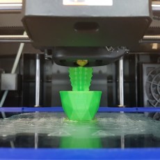 Picture of print of Yet another Cactus vase This print has been uploaded by Dremel_DigiLab