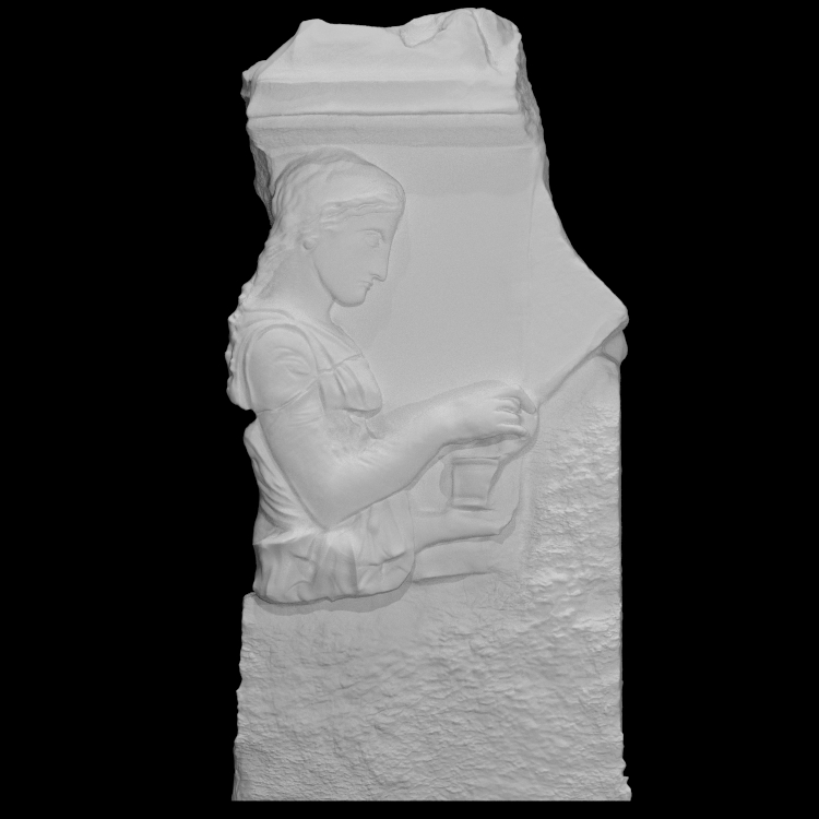 Fragment of a grave stele