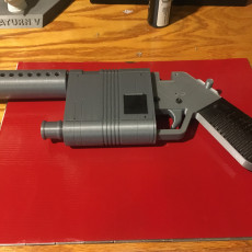 Picture of print of Rey's NN-14 Blaster Pistol
