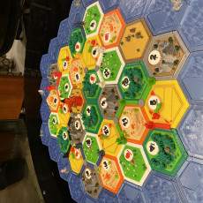 Picture of print of catan-style boardgame 2.0 (magnetic & multicolor) This print has been uploaded by titolynch