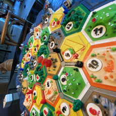Picture of print of catan-style boardgame 2.0 (magnetic & multicolor) This print has been uploaded by titolynch