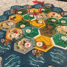 Picture of print of catan-style boardgame 2.0 (magnetic & multicolor)