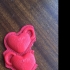 Printable Heart Key Chain. image