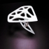 Skeleton Diamond Cufflinks image