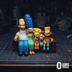 Picture of print of The Simpsons 3D