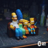 The Simpsons 3D print image