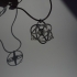 Atom Jewellery. Science geek gift. Pendant necklace image