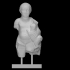 Statue of a little boy image