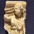 A roman marble sarcophagus fragment image