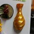Magnetic Low-poly Rose Twist Vase image