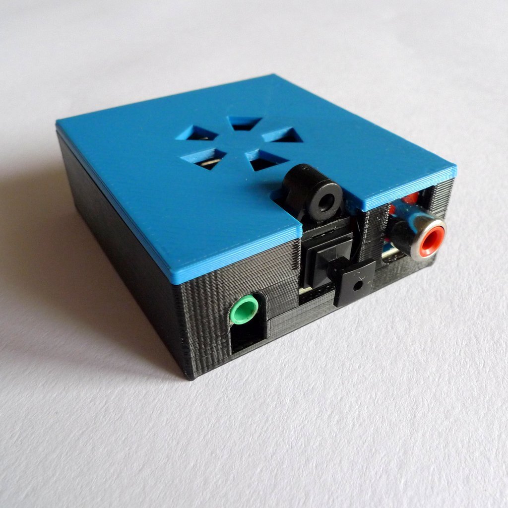 (Pi) USB&SPDIF sound card PCM2704 box