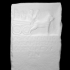 Inscribed stele with a relief depicting a cart image