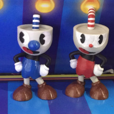 Picture of print of Cuphead and Mugman!