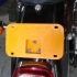 Motorcycle license plate rack image