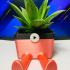 Succulent Planter / 3D printed planter / Legged Planter print image