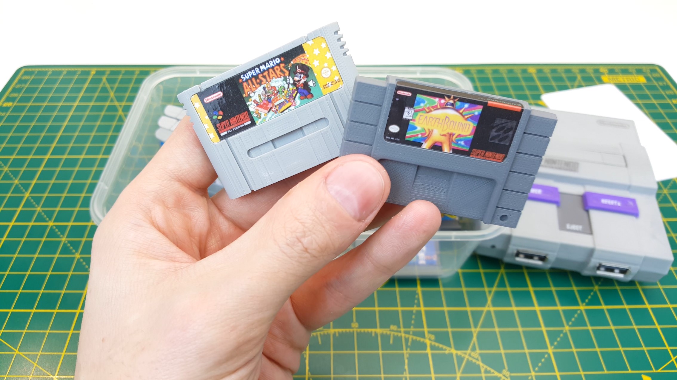 Mini SNES Cartridges
