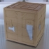Crafting Table Box with Sliding Lid image