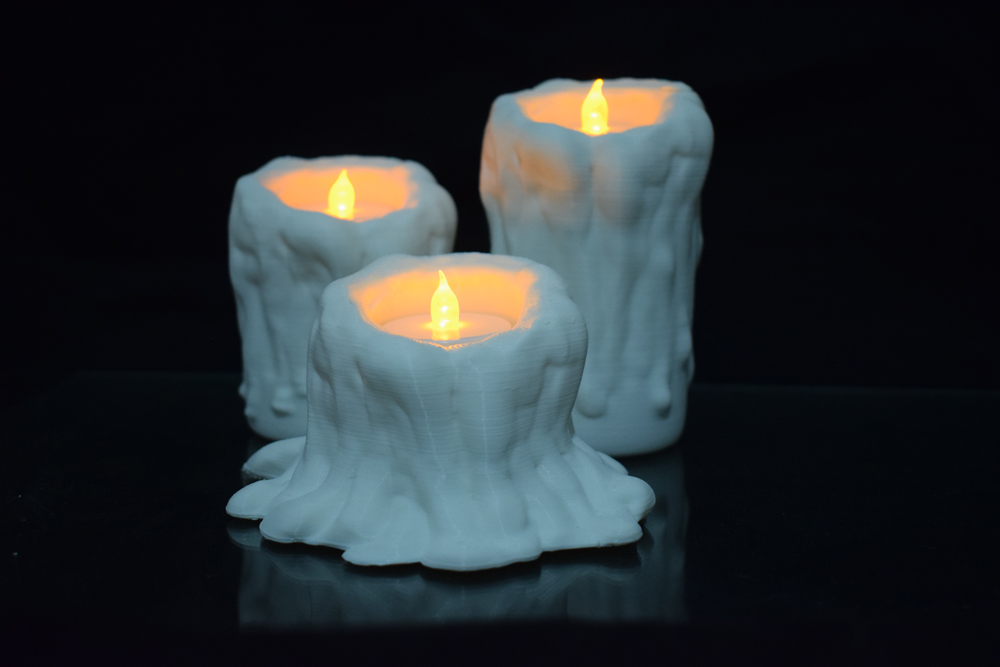 Melting Candle Tea Light Candle Holders