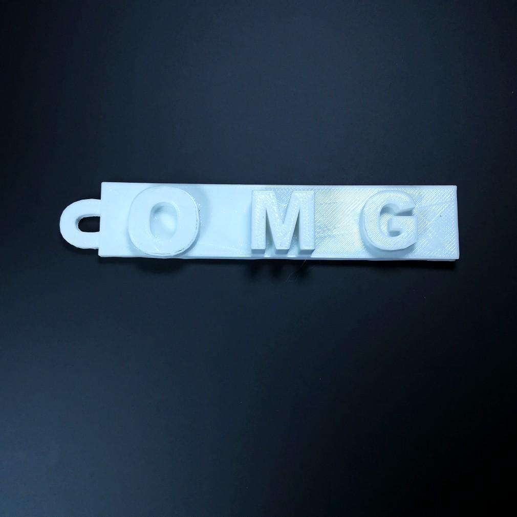 OMG key chain