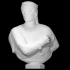 Bust of a man image