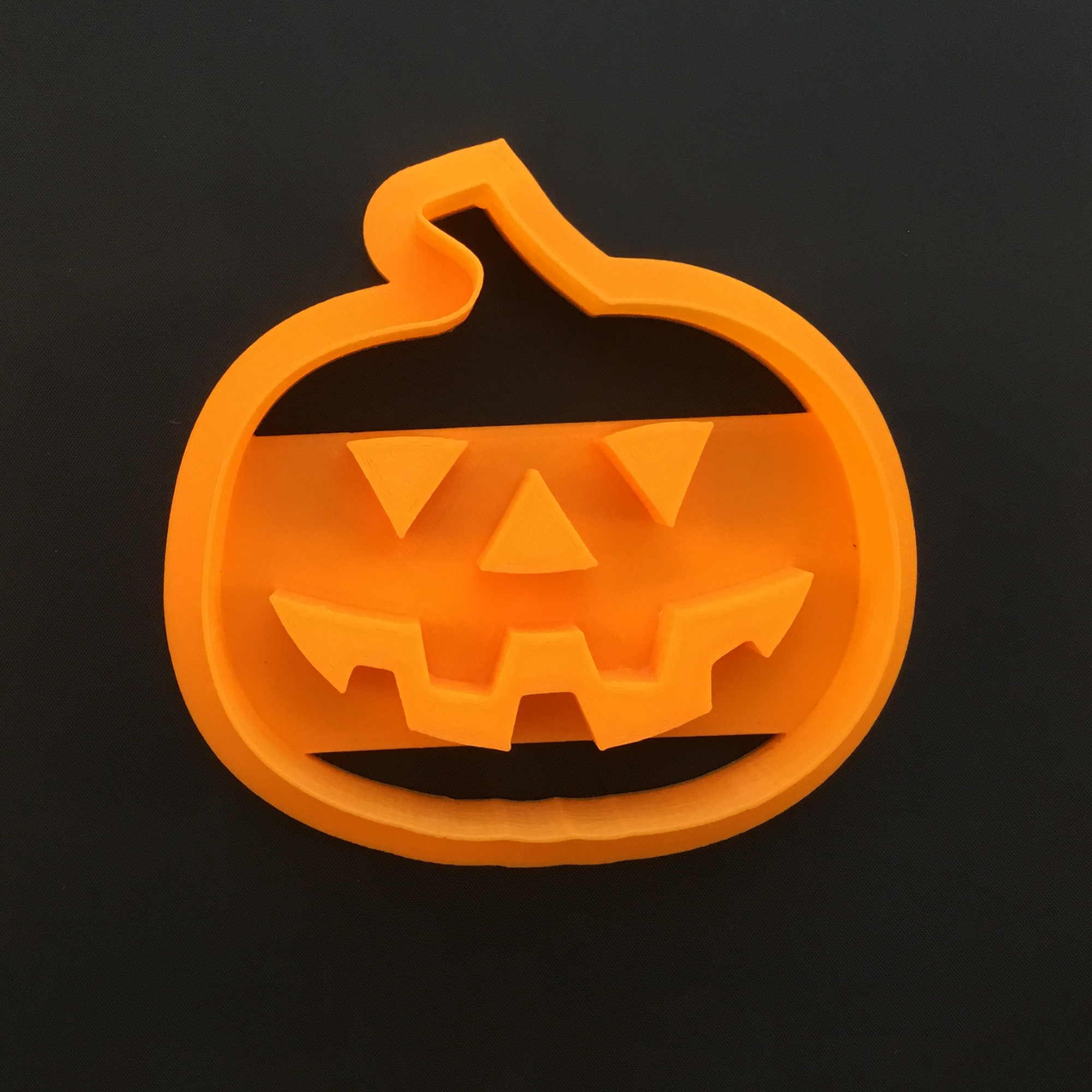 Pumpkin Cookie Cutter, 3D printed Cookie cutter, Halloween