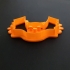 Bat Cookie Cutter, 3D printed Cookie cutter, Halloween image