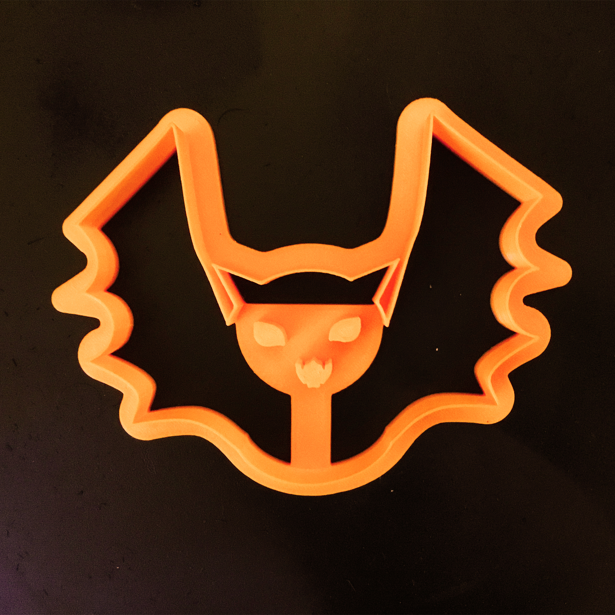 Bat Cookie Cutter, 3D printed Cookie cutter, Halloween
