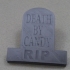 Gravestone Candy Bag Clip image