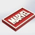 Marvel Logo Plaque Rectangle image