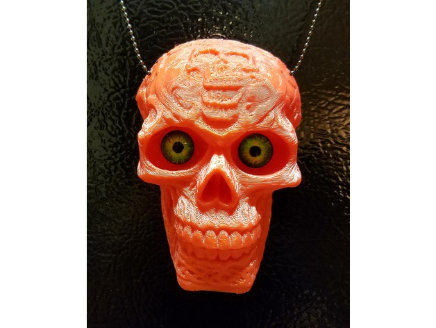 Halloween LED Eyes Skull