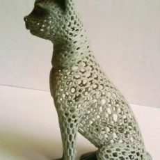 Picture of print of Cat design Voronoi This print has been uploaded by Török István