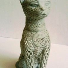 Picture of print of Cat design Voronoi This print has been uploaded by Török István
