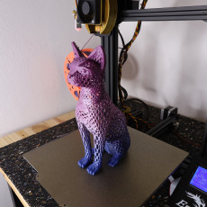 Picture of print of Cat design Voronoi This print has been uploaded by Daniel