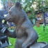 Bear on a Barrel image