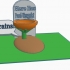 Tombstone Zombie candy holder for TinkerCAD design contest image