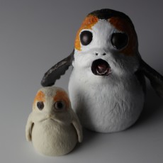 Picture of print of Screaming Porg - Star Wars The Last Jedi This print has been uploaded by Tomek Dymek