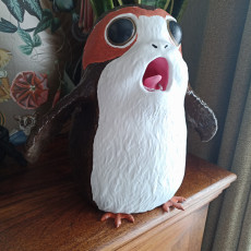 Picture of print of Screaming Porg - Star Wars The Last Jedi This print has been uploaded by Phil