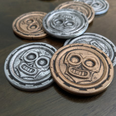 Picture of print of Aztec Coin Token