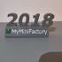 MyMiniFactory 2018 decoration image