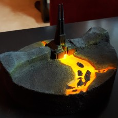 Picture of print of Vader's Castle Lamp - StarWars